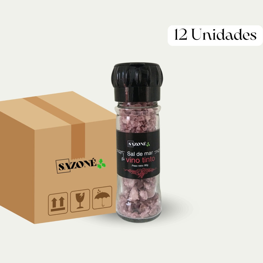 Sal de mar al vino tinto al por mayor