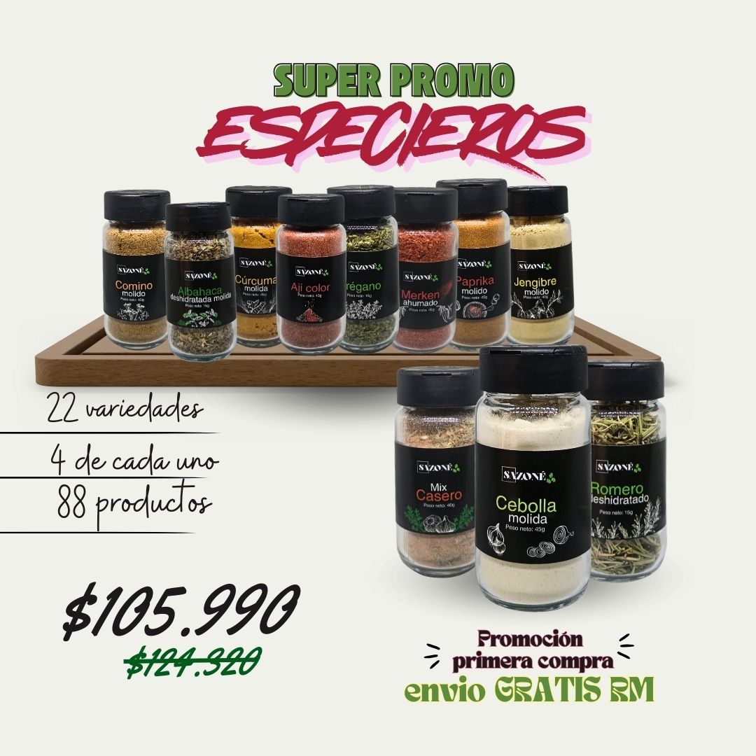 Promo Especieros