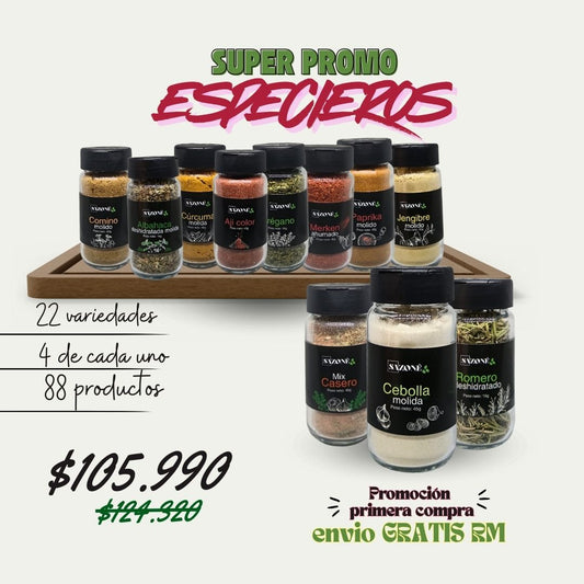 Promo Especieros