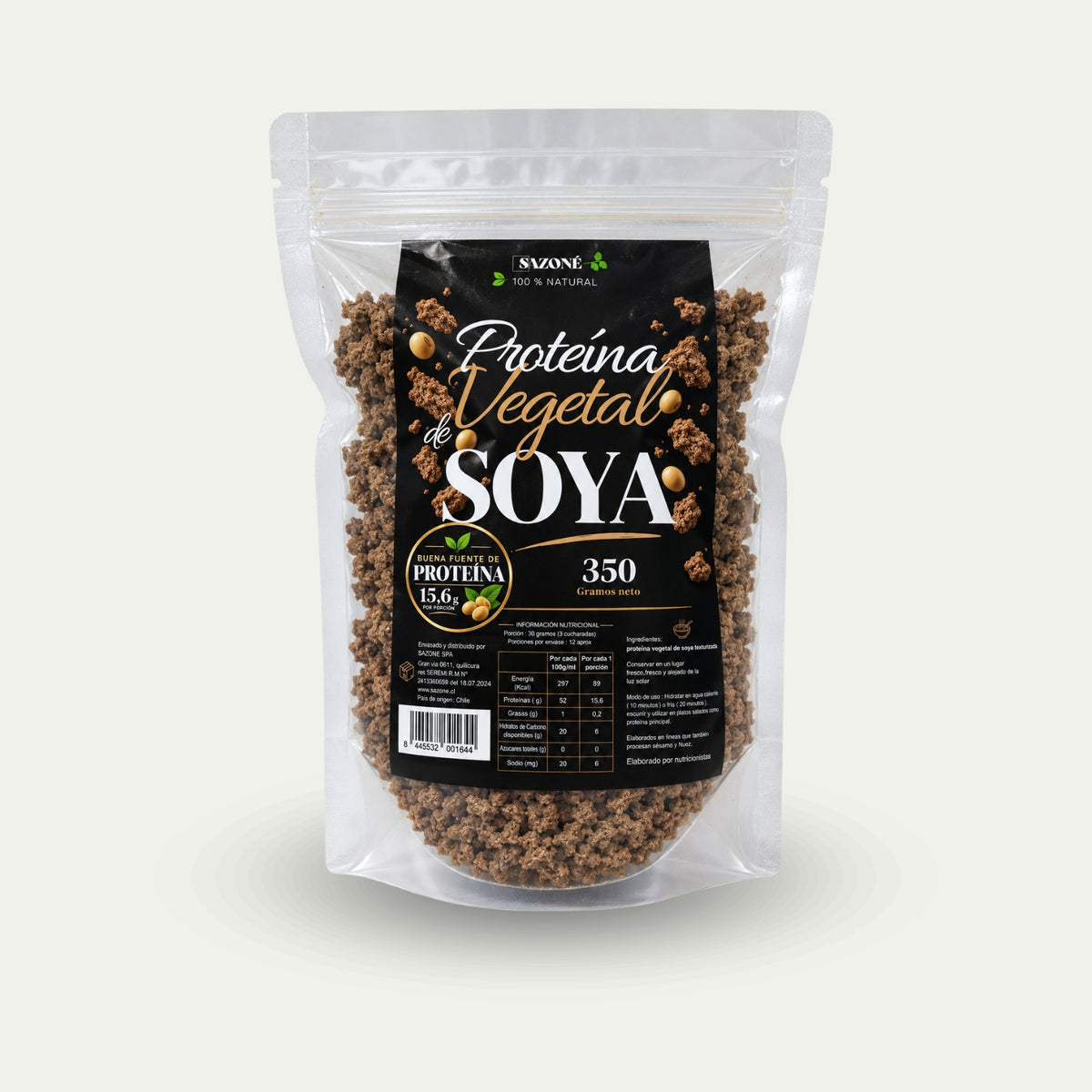 Proteína Vegetal de Soya  - 350g🌱
