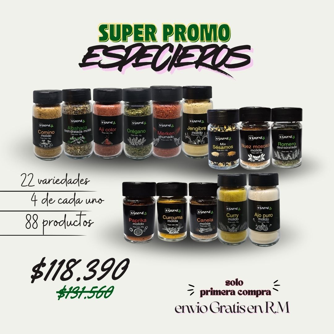 Promo Especieros
