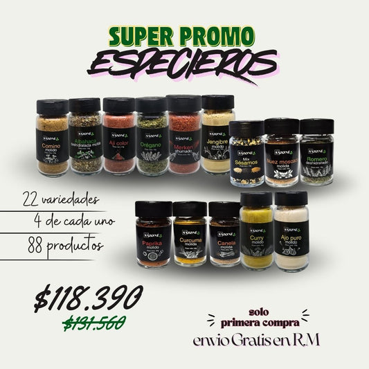 Promo Especieros