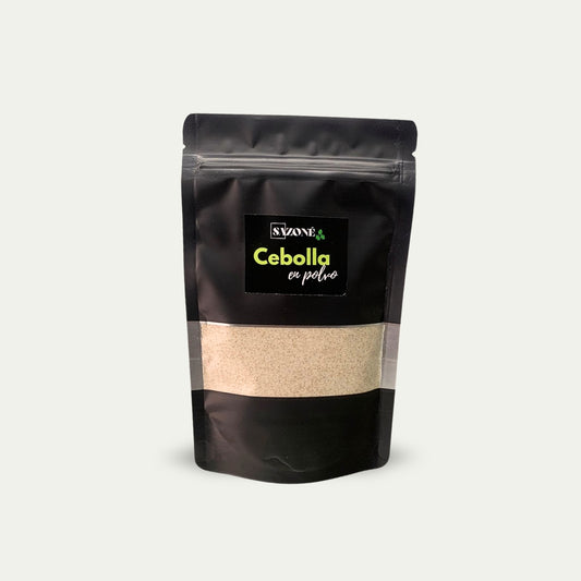 Recarga de cebolla en polvo