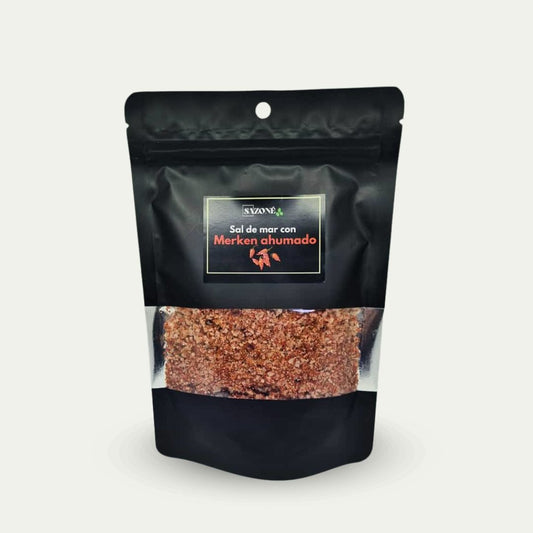 Recarga de Sal de mar con merken ahumado